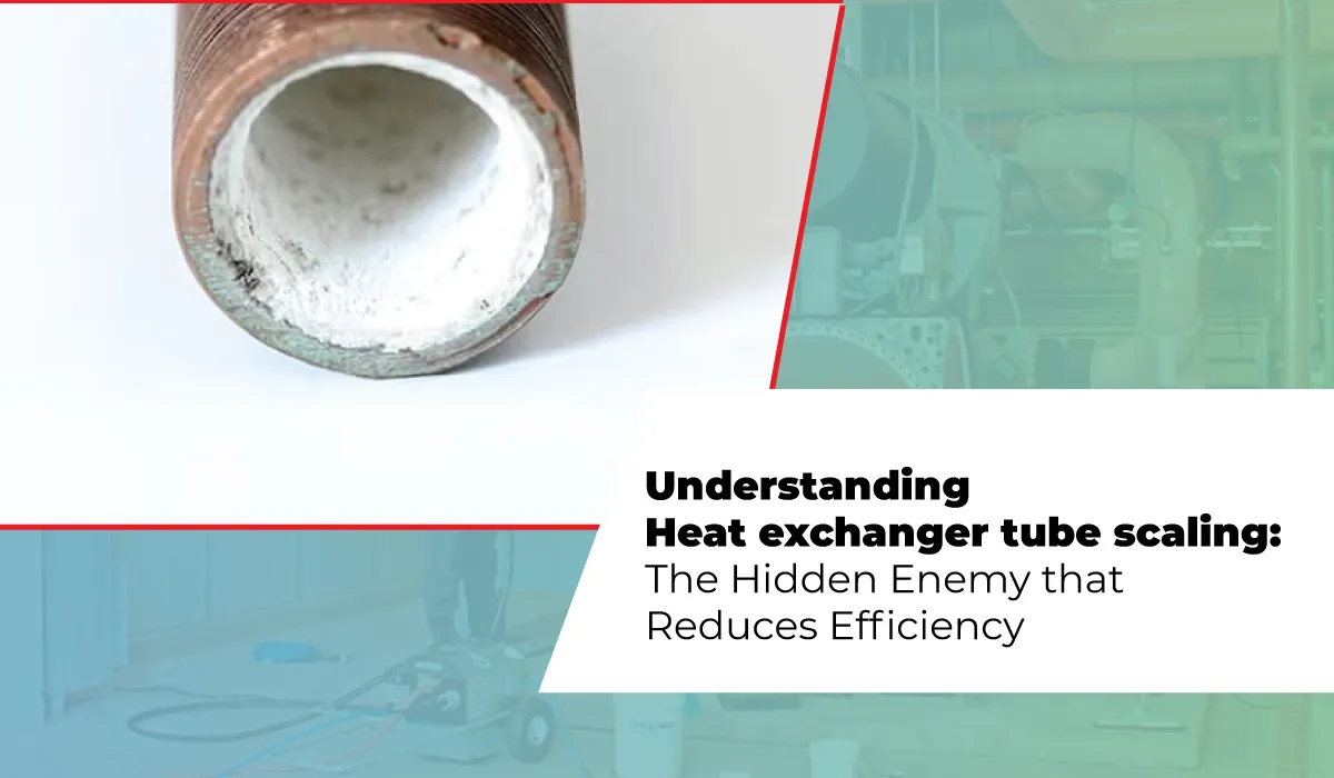 Heat exchanger tube scaling
