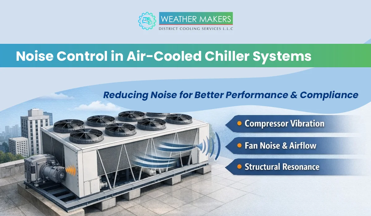 Noise Control in Air Cooled Chiller Systems
