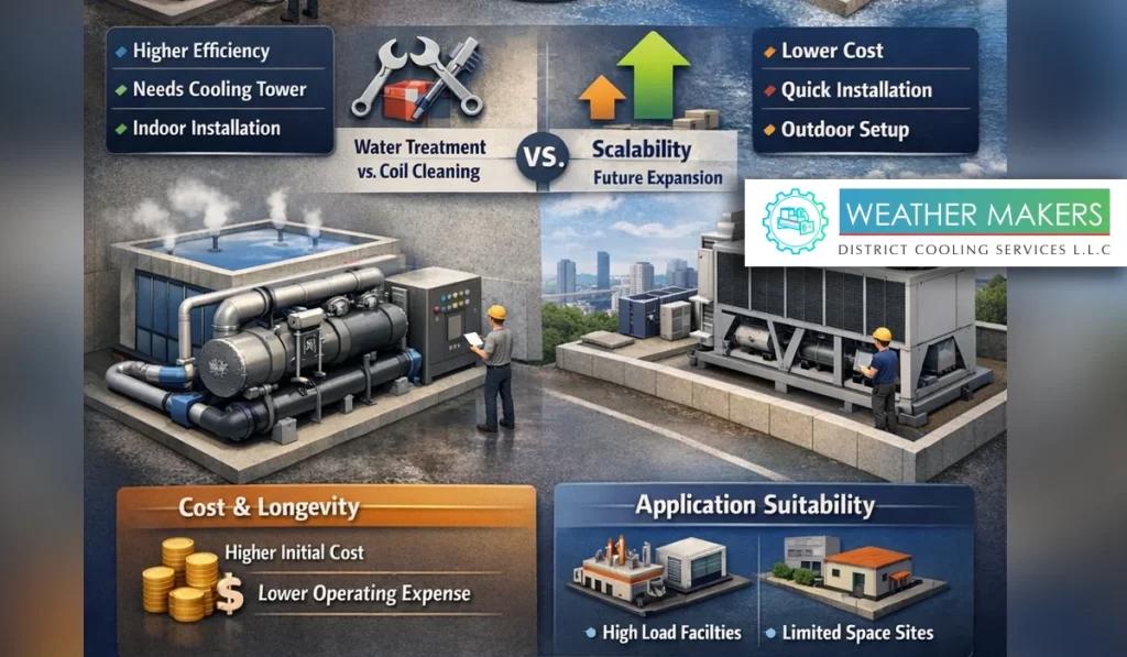 Water Cooled vs Air Cooled Chillers02