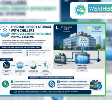 Thermal Energy Storage with Chillers Improves Energy Efficiency in HVAC Systems