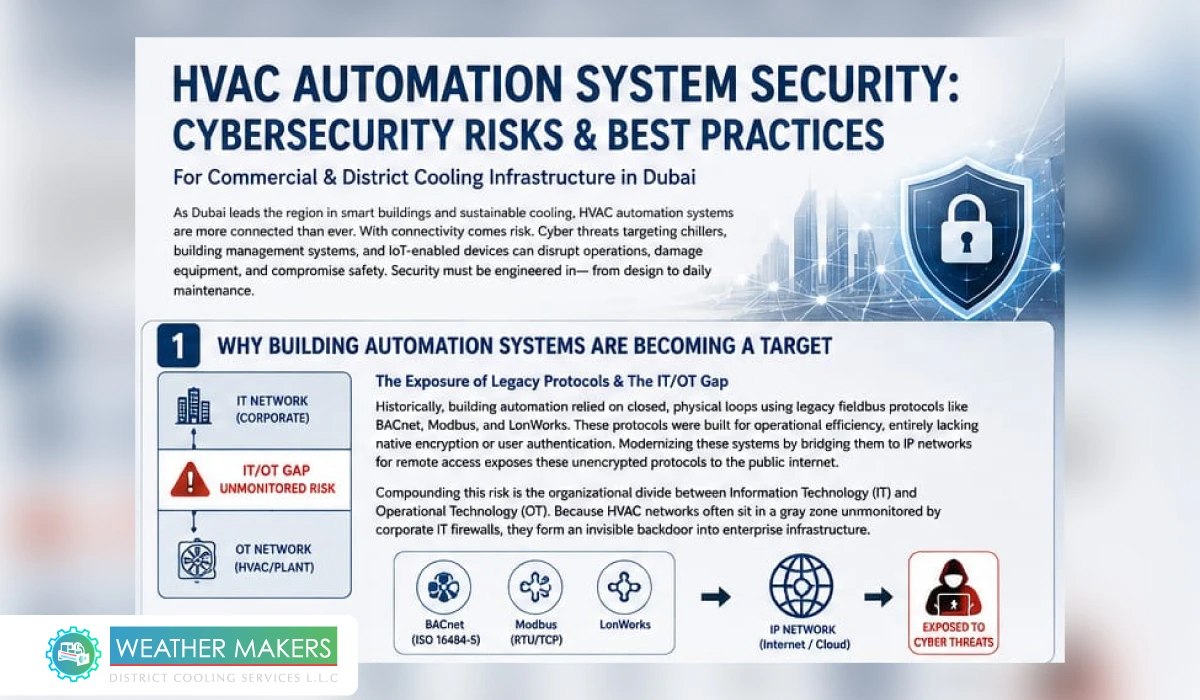 HVAC Automation System Security: Cybersecurity Risks in Modern Chiller and Building Automation Systems HVAC Automation System Security Cybersecurity Risks in Modern Chiller and Building Automation Systems
