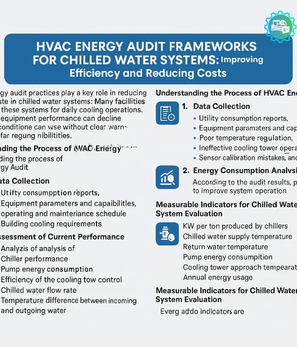 HVAC Energy Audit Frameworks for Chilled Water Systems: Improving Efficiency and Reducing Costs HVAC Energy Audit Frameworks for Chilled Water Systems Improving Efficiency and Reducing Costs