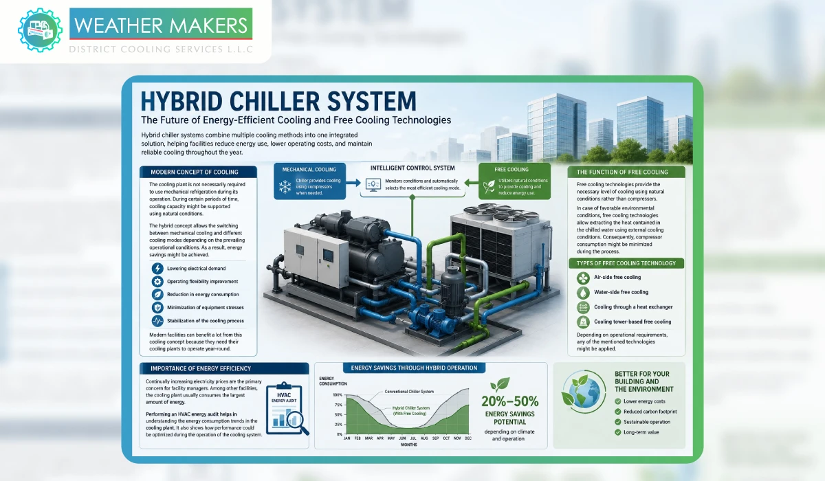 Hybrid Chiller System the Future of Energy efficient Cooling and Free Cooling Technology