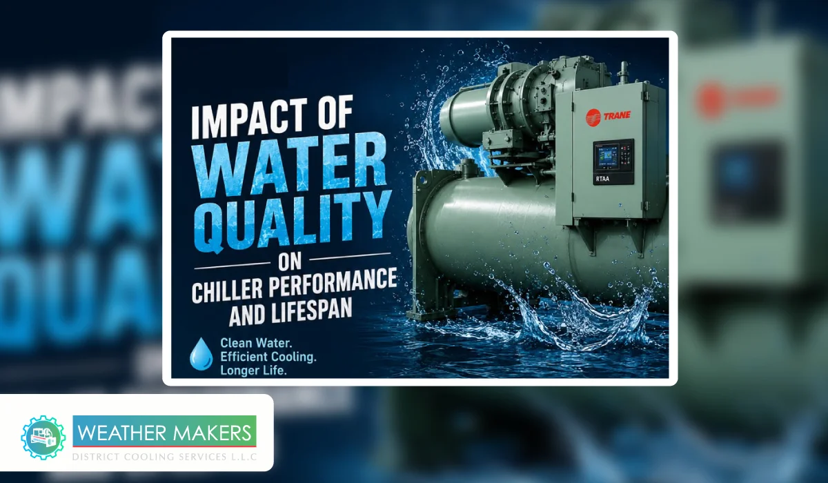 Chiller Maintenance Dubai – Impact of Water Quality on Chiller Performance
